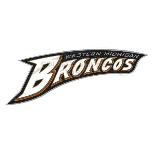 Diy Western Michigan Broncos Iron-on Transfers (Wall Stickers)NO.6991